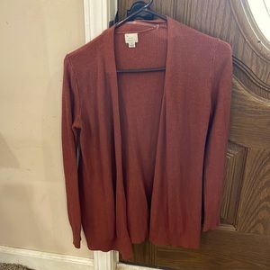 A New Day Rust Cardigan